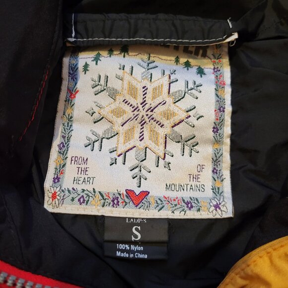 Obermeyer nylon windbreaker with gorgeous embroidery - Picture 3 of 9